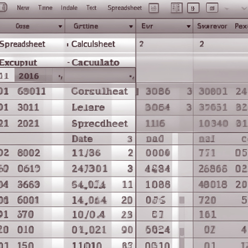 spreadsheet image